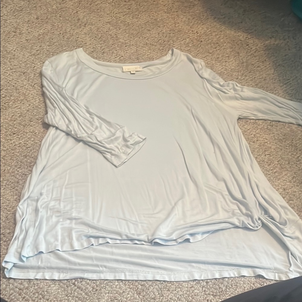 Women's Light Blue Top